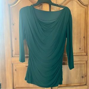Green Long Sleeve Blouse